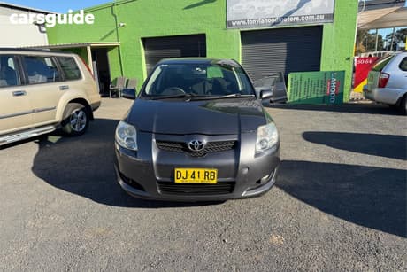 Grey 2007 Toyota Corolla Hatchback Ascent