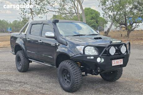 Black 2006 Toyota Hilux Dual Cab Pick-up Sr5 (4X4)