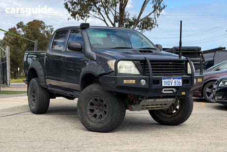 Grey 2009 Toyota Hilux Dual Cab Pick-up Sr5 (4X4)