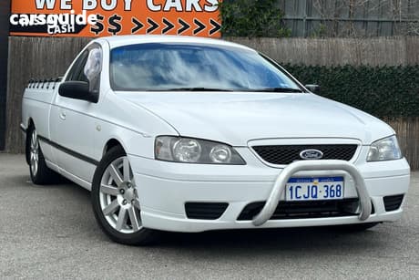 White 2005 Ford Falcon Ute Ute Tray XL R