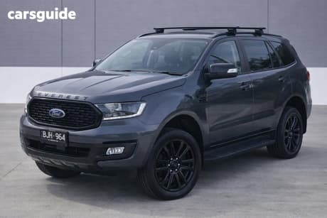 Grey 2020 Ford Everest Wagon Sport (4Wd)