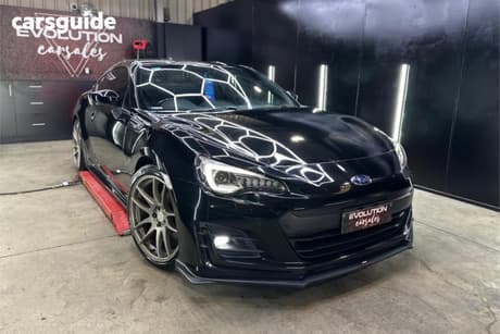 Black 2017 Subaru BRZ Coupe