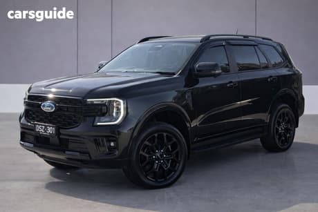 Black 2025 Ford Everest Wagon Sport (4Wd)