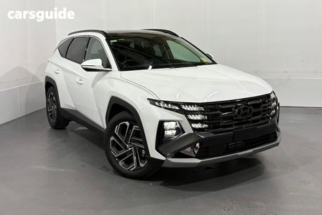 White 2026 Hyundai Tucson Wagon (Fwd)