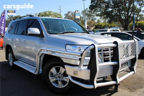 Silver 2017 Toyota Landcruiser Wagon Gxl (4X4)
