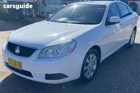 White 2010 Holden Epica Sedan Cdx