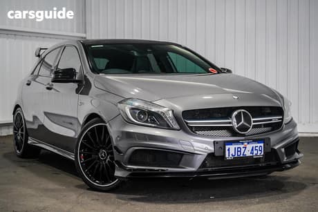 Grey 2014 Mercedes-Benz A45 Hatchback Amg