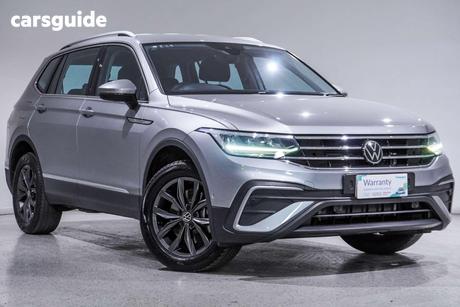 Silver 2022 Volkswagen Tiguan Wagon Allspace 132Tsi Life