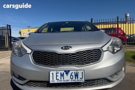 Silver 2015 Kia Cerato Sedan S