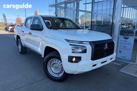 White 2026 Mitsubishi Triton Cab Chassis Glx (4X2)
