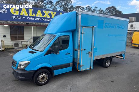Blue 2016 Mercedes-Benz Sprinter Ute Tray