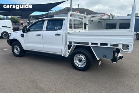 White 2021 Ford Ranger Double Cab Chassis Xl 2.0 (4X4)
