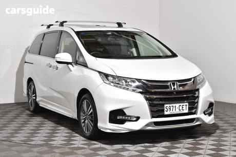 White 2019 Honda Odyssey Wagon Vti-L