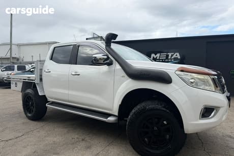 White 2017 Nissan Navara Dual Cab Utility St (4X4)