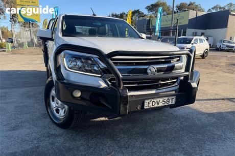 White 2017 Holden Colorado Crew Cab Chassis Ls (4X4)