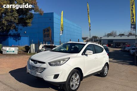 White 2014 Hyundai IX35 Wagon Active (Fwd)