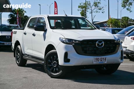 White 2026 Mazda BT-50 Dual Cab Pick-up Boss (4X4)