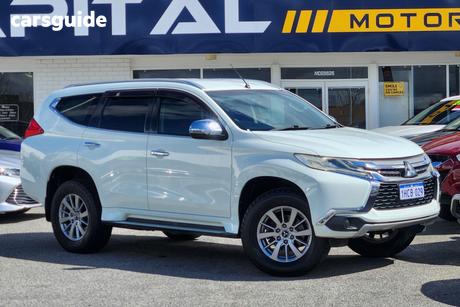 White 2018 Mitsubishi Pajero Sport Wagon Glx (4X4) 5 Seat