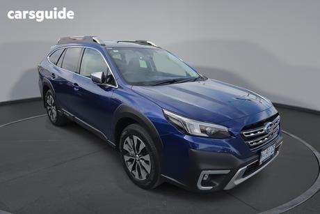 Blue 2022 Subaru Outback Wagon Awd Touring