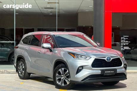 Silver 2025 Toyota Kluger Wagon Gxl Hybrid Awd