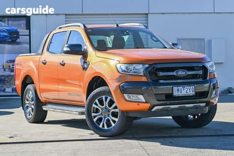 Orange 2018 Ford Ranger Double Cab Pick Up Wildtrak 3.2 (4X4)