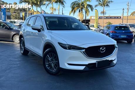 White 2017 Mazda CX-5 Wagon Maxx Sport (4X4)