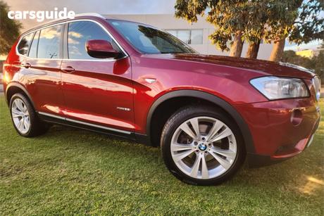 Orange 2013 BMW X3 Wagon Xdrive 28I