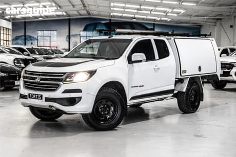White 2018 Holden Colorado Space Cab Chassis Ls (4X4)