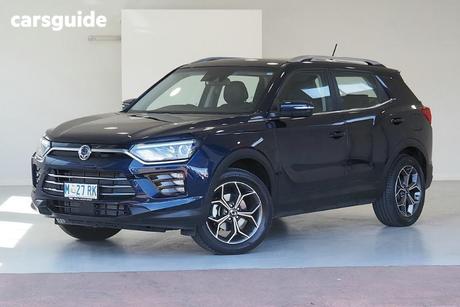Blue 2023 Ssangyong Korando Wagon Elx