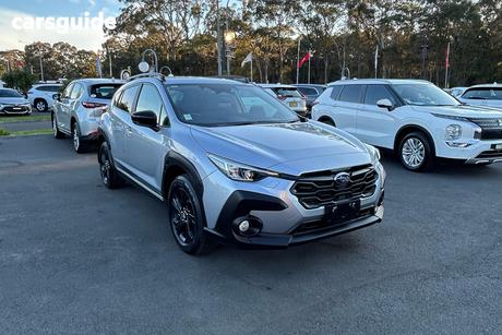 Silver 2024 Subaru Crosstrek Wagon Awd 2.0L