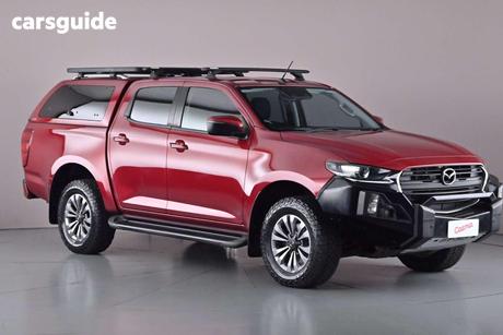 Red 2020 Mazda BT-50 Dual Cab Pick-up Xt (4X4)