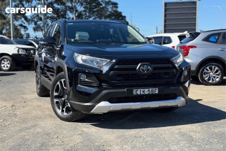 Black 2020 Toyota RAV4 Wagon Edge (Awd)