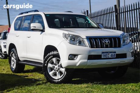 White 2011 Toyota Landcruiser Prado Wagon Gxl (4X4)
