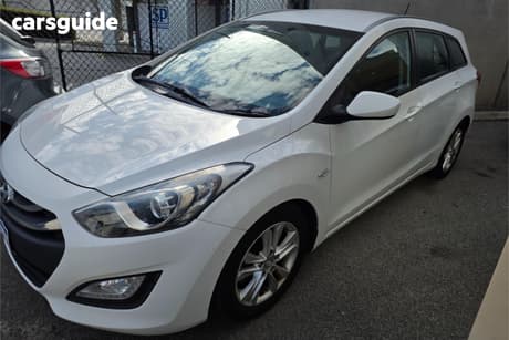 White 2013 Hyundai I30 Hatchback Active