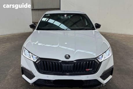 White 2023 Skoda Octavia Wagon Rs 180Tsi