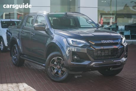 Grey 2026 Isuzu D-MAX Crew Cab Utility X-Terrain (4X4)