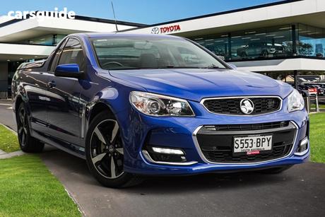 Blue 2017 Holden UTE Utility Sv6