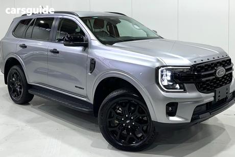 Silver 2024 Ford Everest Wagon Sport (4Wd)