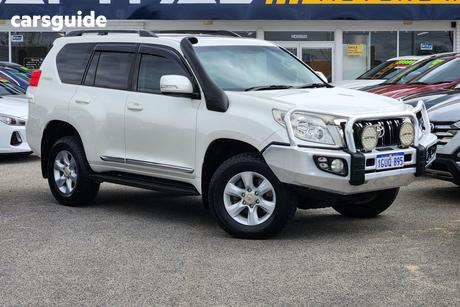 White 2012 Toyota Landcruiser Prado Wagon Gxl (4X4)
