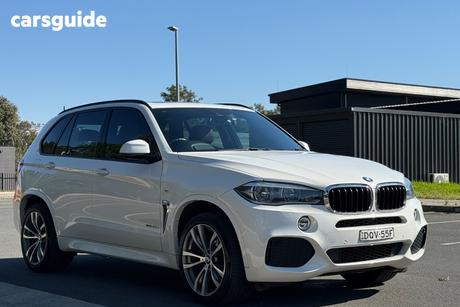 White 2014 BMW X5 Wagon Xdrive 30D