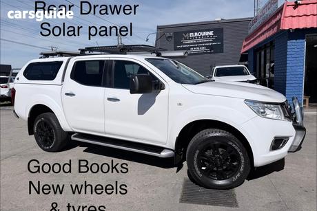 White 2016 Nissan Navara Dual Cab Utility St (4X4)