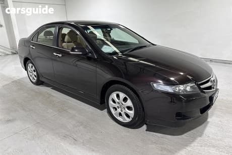 Brown 2007 Honda Accord Euro Sedan Euro