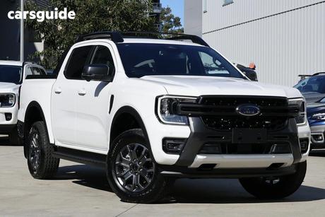 White 2025 Ford Ranger Double Cab Pick Up Wildtrak 3.0 (4X4)