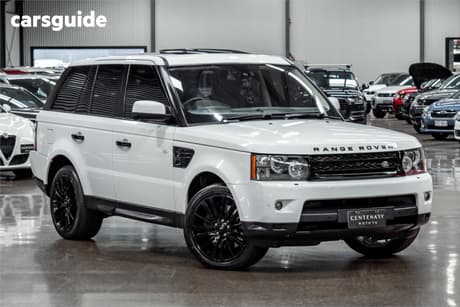 Black 2011 Land Rover Range Rover Sport Wagon 3.0 Tdv6 Luxury