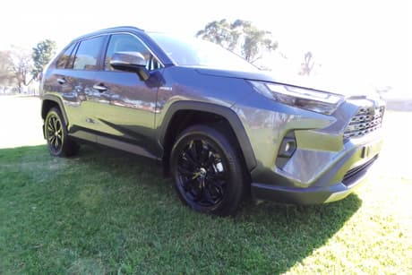 Grey 2024 Toyota RAV4 Wagon Cruiser (2Wd) Hybrid