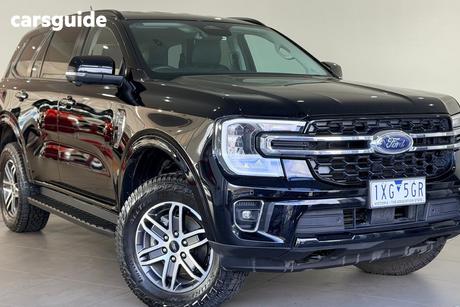 Black 2023 Ford Everest Wagon Trend (4Wd)