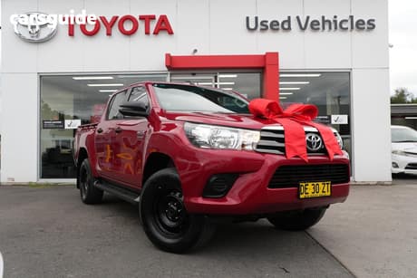 Red 2017 Toyota Hilux Dual Cab Utility Sr Hi-Rider
