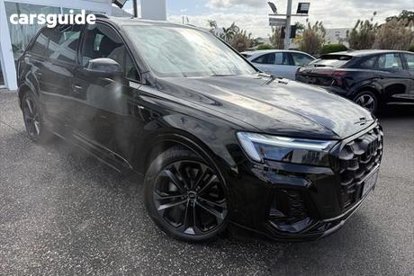 Black 2025 Audi Q7 Wagon Tfsi Quattro 185Kw