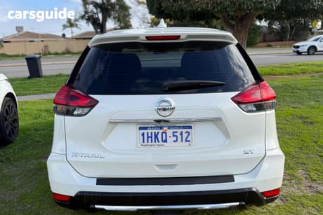 White 2019 Nissan X-Trail Wagon St 7 Seat (2Wd)