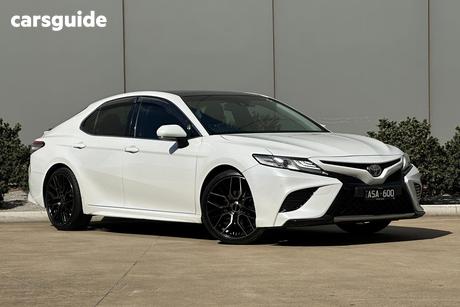 White 2018 Toyota Camry Sedan Sx V6